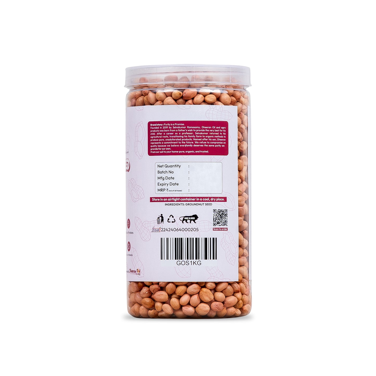 Ground nut seeds