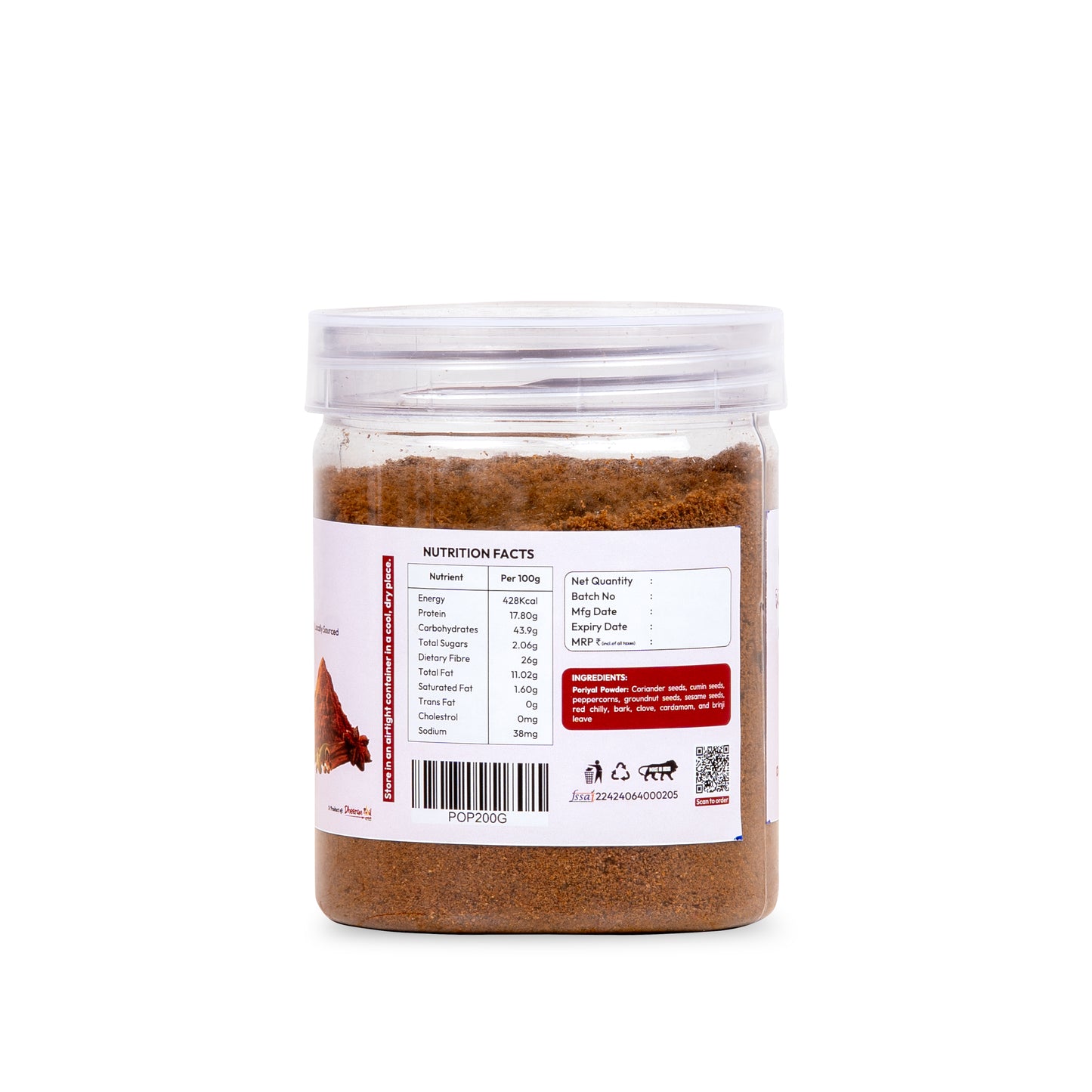 Poriyal powder - 200g