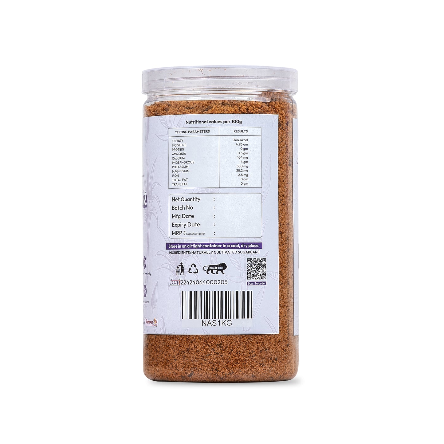 Jaggery powder