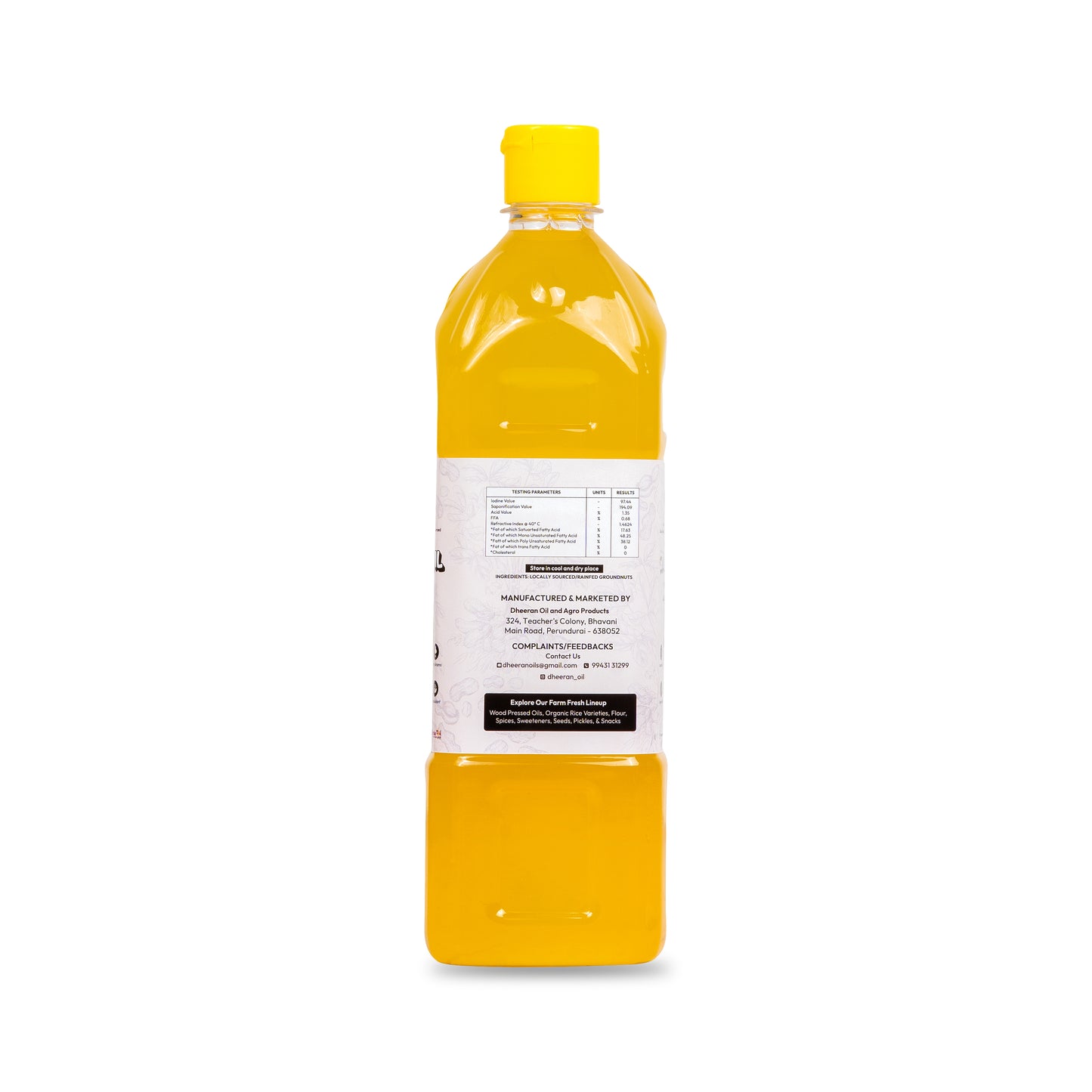 Ground nut oil