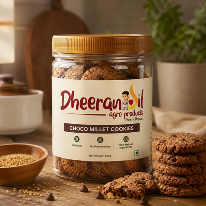 Choco Millet Cookies